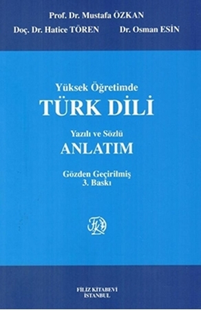 Resim Yüksek Öğretimde Türk Dili Yazılı ve Sözlü Anlatım