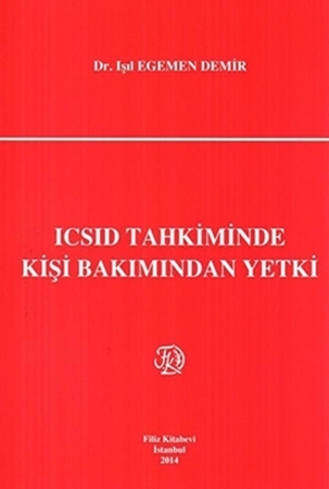 Resim ICSID Tahkiminde Kişi Bakımından Yetki