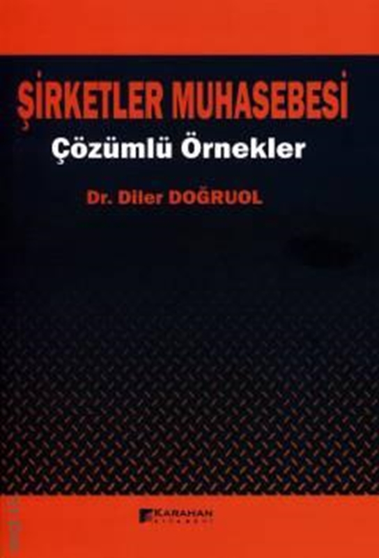 resm Şirketler Muhasebesi Çözümlü Örnekler