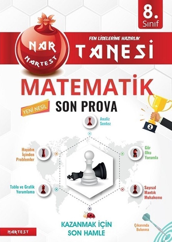 resm Nartest Yayınları 8. Sınıf Matematik Nar Tanesi Son Prova
