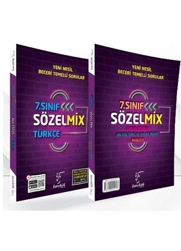 resm Karekök Yayınları 7.Sınıf Sözel Mix Soru Bankası