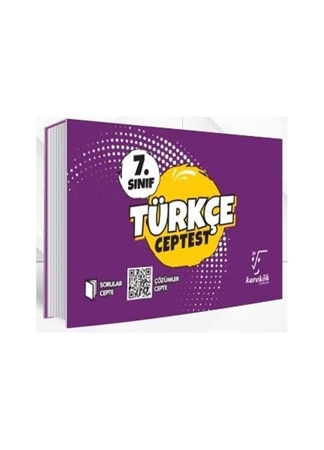 Resim Karekök Yayınları 7.Sınıf Türkçe Cep Test