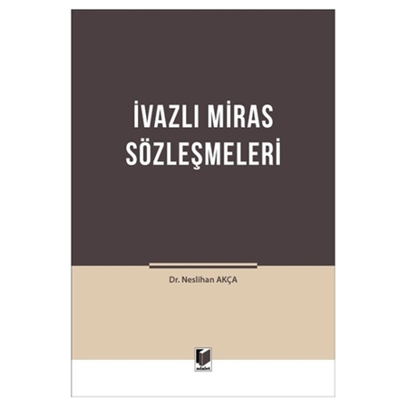 Resim İvazlı Miras Sözleşmeleri