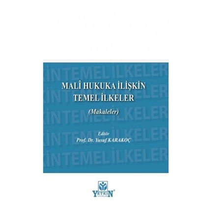 Resim Malî Hukuka İlişkin Temel İlkeler (Makaleler)