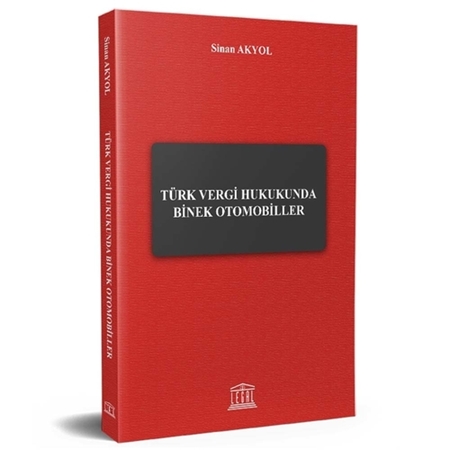 Resim Türk Vergi Hukukunda Binek Otomobiller