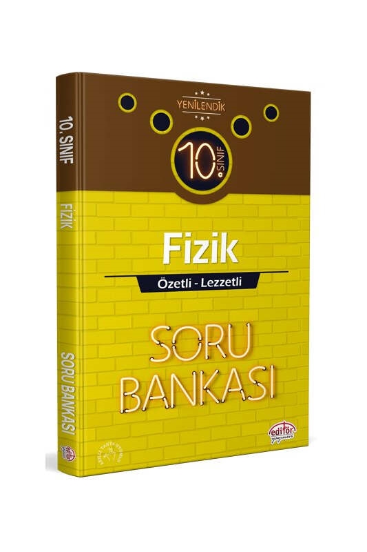resm 10. Sınıf Fizik Özetli Lezzetli Soru Bankası Editör Yayınları