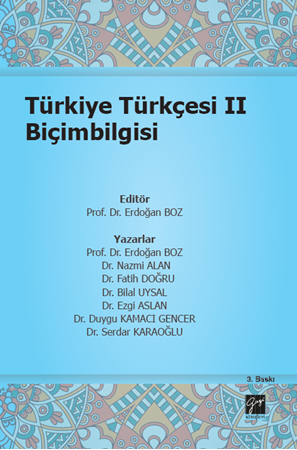 Resim Türkiye Türkçesi II Biçimbilgisi