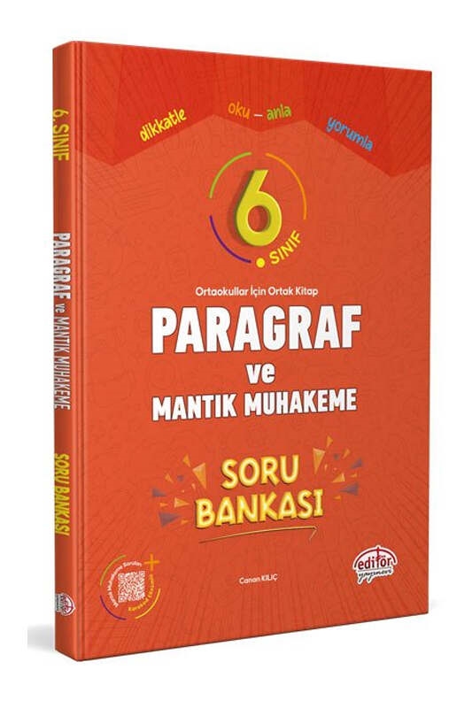 resm 6. Sınıf Paragraf ve Mantık Muhakeme Soru Bankası