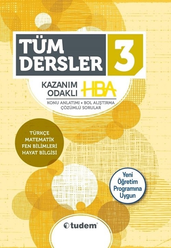 resm 3.Sınıf Tüm Dersler Kazanım Odaklı HBA
