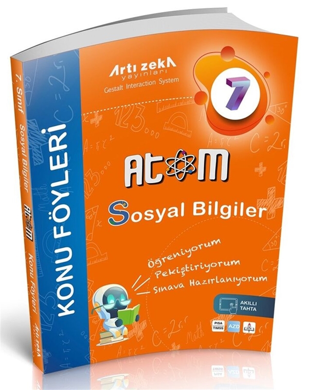 resm Artı Zeka 7. Sınıf Sosyal Bilgiler Atom Konu Föyleri