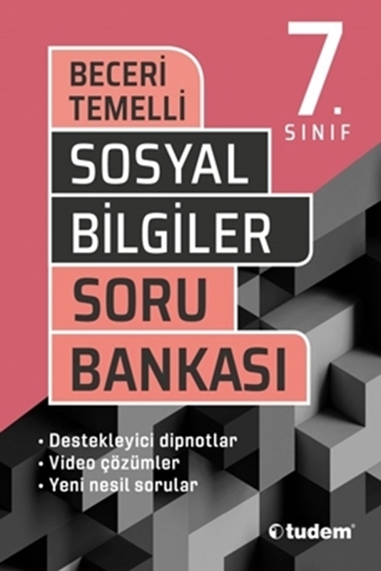 resm Tudem Yayınları 7. Sınıf Sosyal Bilgiler Beceri Temelli Soru Bankası