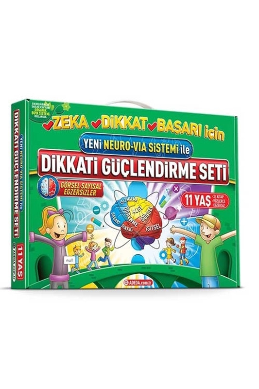 resm Dikkat Güçlendirme Seti - 11 Yaş Adeda Yayınları