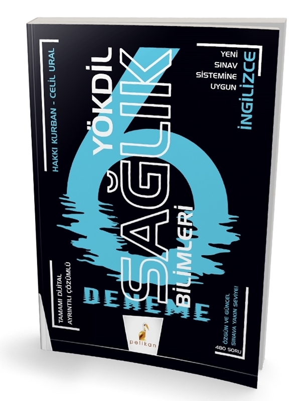 resm YÖKDİL Sağlık Bilimleri Dijital Çözümlü 6 Deneme Sınavı