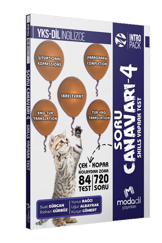 resm Modadil Yayınları YKS Dil İngilizce Soru Canavarı 4 Skills Yaprak Test