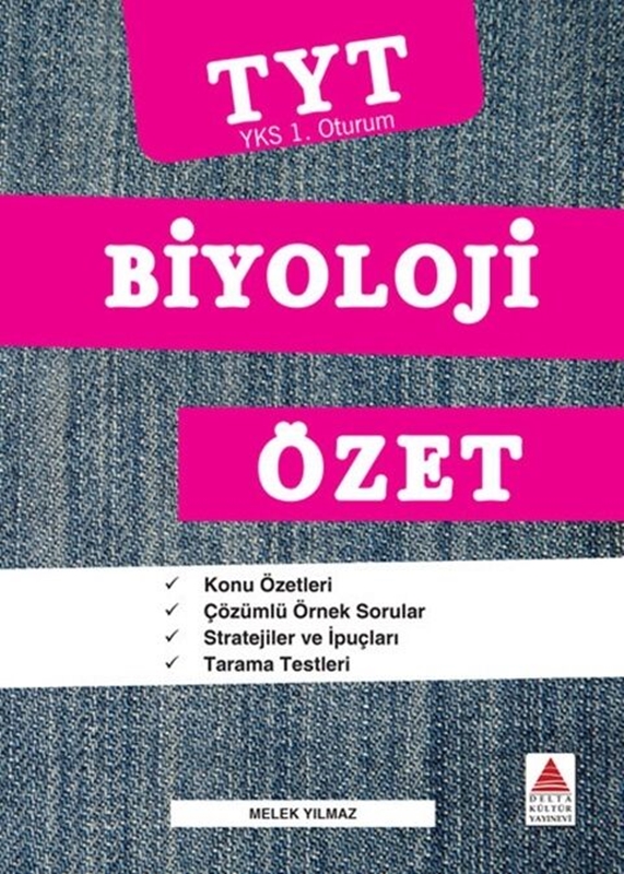 resm Delta Kültür TYT Biyoloji Özet