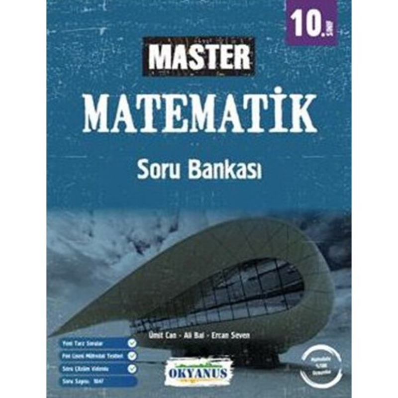 resm Okyanus Yayıncılık 10. Sınıf Master Matematik Soru Bankası