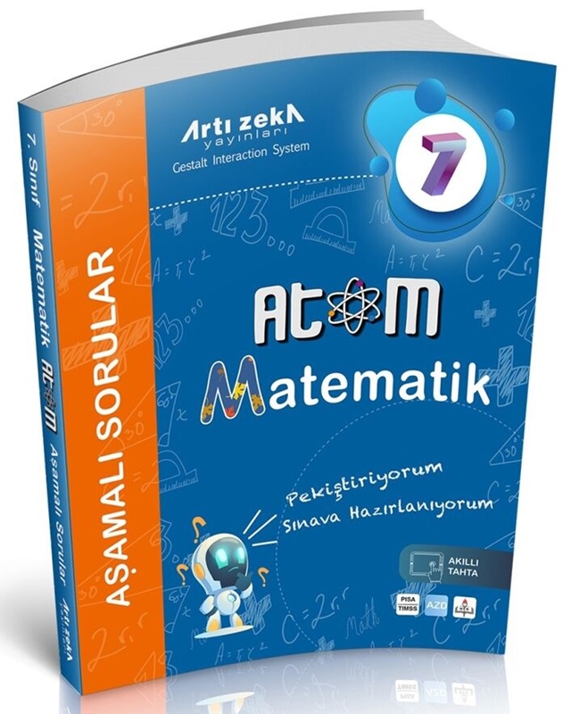 resm Artı Zeka 7. Sınıf Matematik Atom Aşamalı Sorular