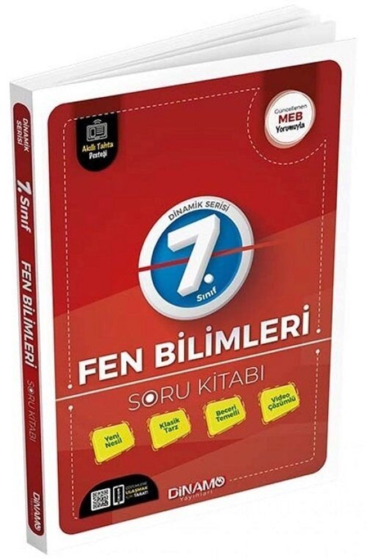 resm Dinamo Yayınları 7. Sınıf Fen Bilimleri Dinamik Soru Bankası