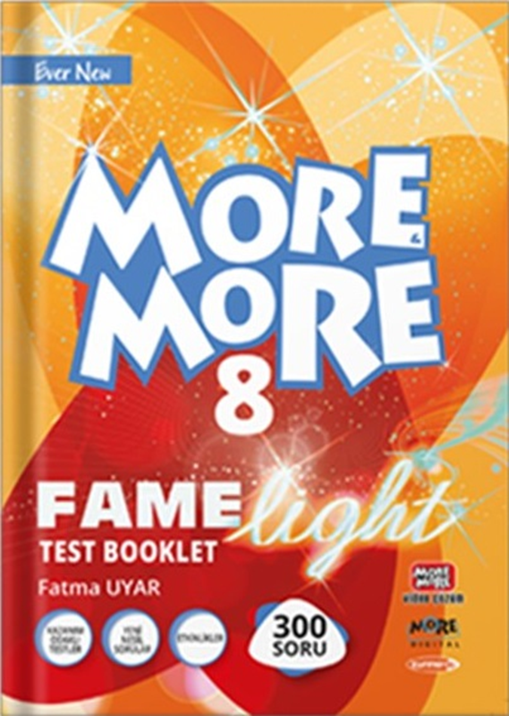 resm More and More English 8 Fame Light Test Booklet Kurmay ELT Yayınları