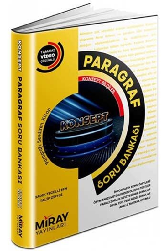 resm Miray Yayınları TYT Paragraf Konsept Soru Bankası