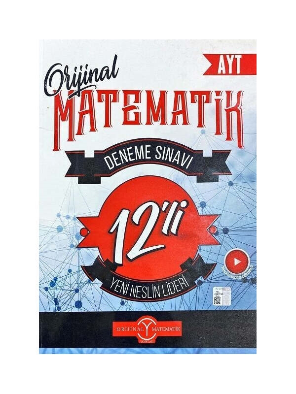 resm Orijinal Yayınları AYT Matematik 12 li Deneme Sınavı