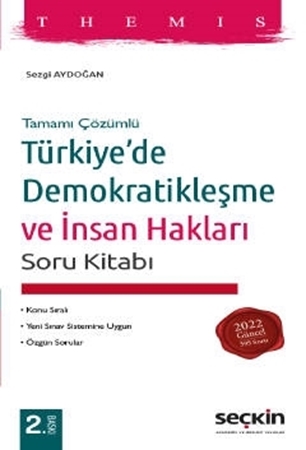 Resim Tamamı ÇözümlüThemıs Türkiye'de Demokratikleşme ve İnsan Hakları Soru Kitabı