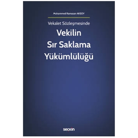 Resim Vekilin Sır Saklama Yükümlülüğü