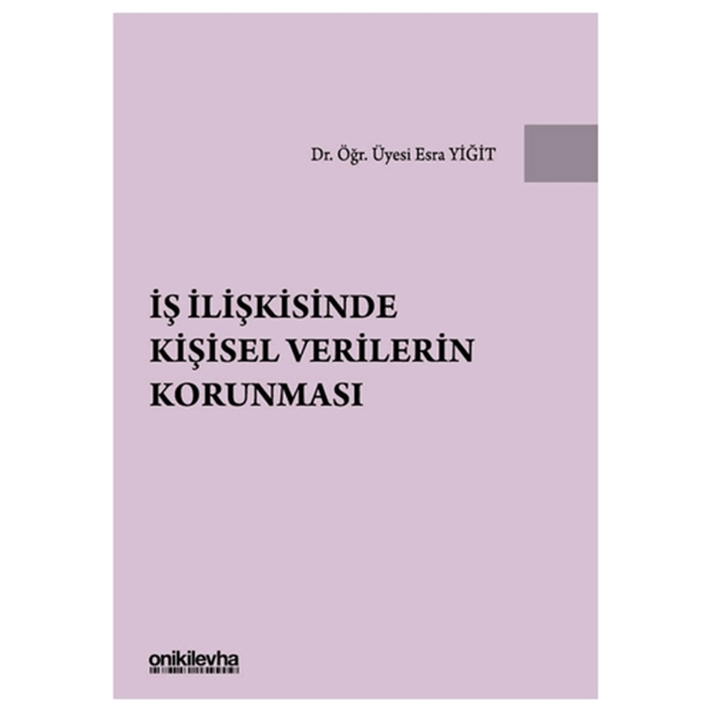 resm İş İlişkisinde Kişisel Verilerin Korunması