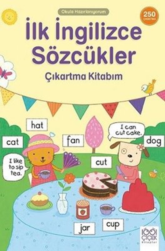 resm İlk İngilizce Sözcükler Çıkartma Kitabım - Okula Hazırlanıyorum
