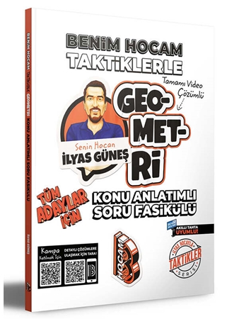 Resim Benim Hocam Tüm Adaylar İçin Taktiklerle Geometri Konu Anlatımlı Soru Fasikülü