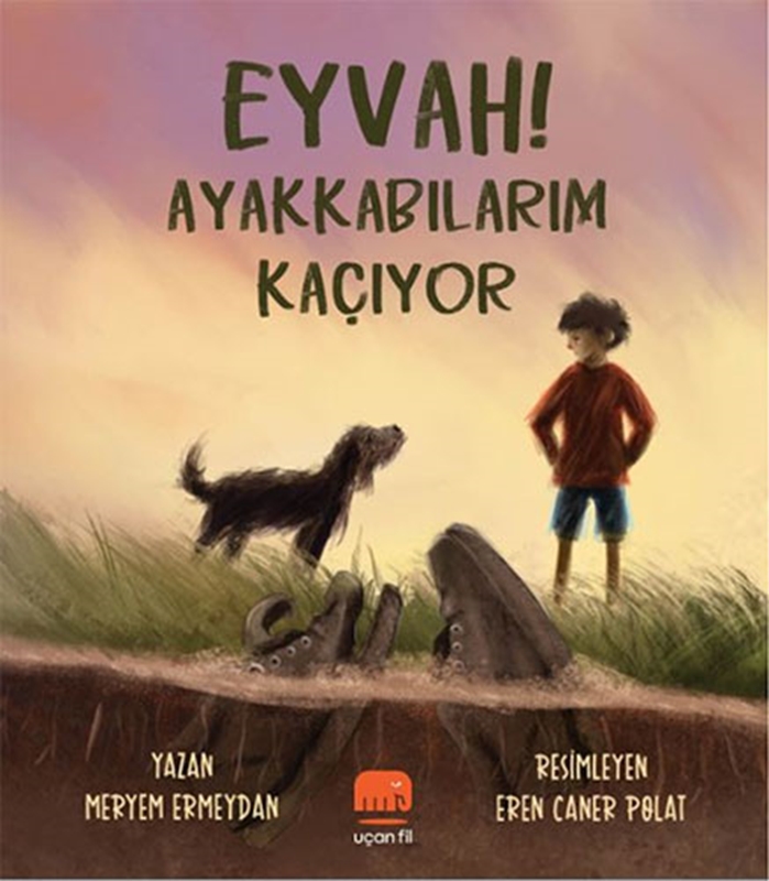 resm Eyvah! Ayakkabılarım Kaçıyor Uçan Fil Yayınları