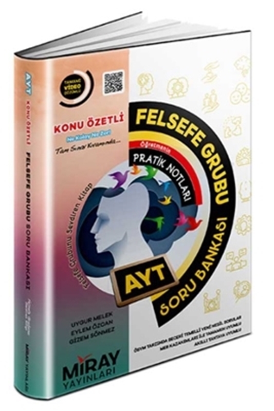 resm Miray Yayınları AYT Felsefe Konu Özetli Soru Bankası