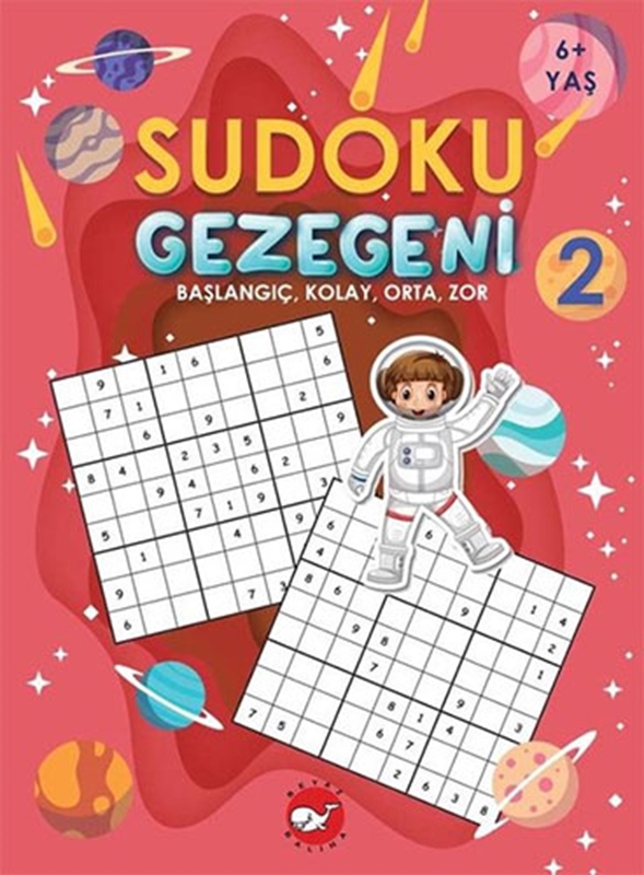 resm Sudoku Gezegeni 2: Başlangıç, Kolay, Orta, Zor Beyaz Balina Yayınları