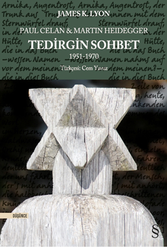 resm Paul Celan & Martin Heidegger - Tedirgin Sohbet Everest Yayınları