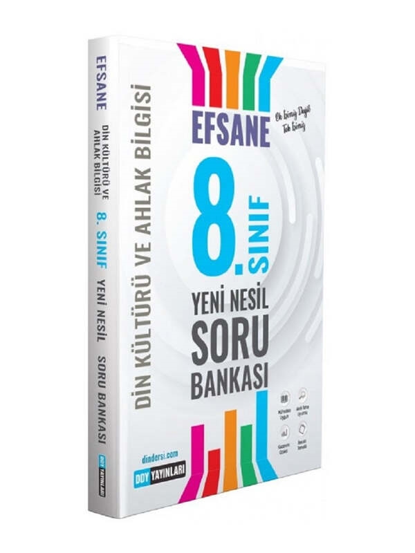 resm DDY Yayınları LGS 8. Sınıf Din Kültürü ve Ahlak Bilgisi Efsane Soru Bankası