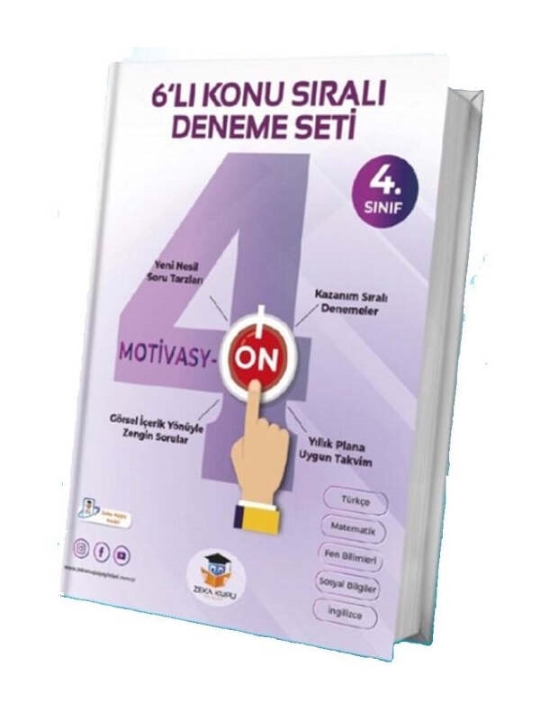resm Zeka Küpü Yayınları 3.Sınıf 6 lı Konu Sıralı Motivasyon Deneme