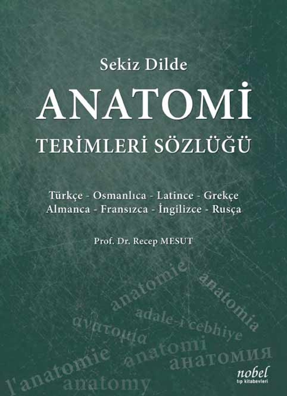 resm Sekiz Dilde Anatomi Terimleri Sözlüğü