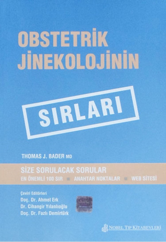 resm Obstetrik Jinekolojinin Sırları