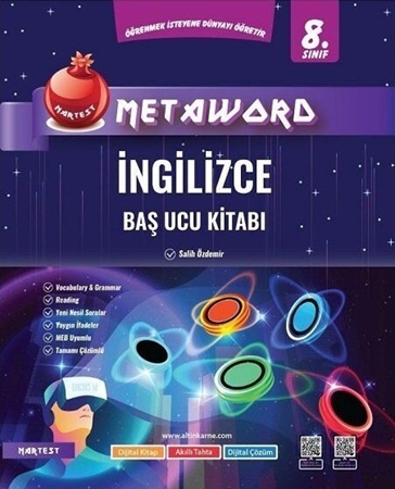 Resim Nartest Yayınları 8. Sınıf İngilizce Metaword Baş Ucu Kitabı