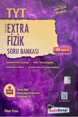 Resim TYT Fizik Extra Soru Bankası Kafadengi Yayınları