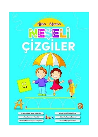 Resim Eğitici - Öğretici Neşeli Çizgiler Bıcırık Yayınları