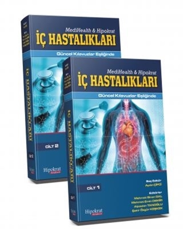 Resim MediHealth & Hipokrat İç Hastalıkları 2 Cilt Set Güncel Kılavuzlar Eşliğinde