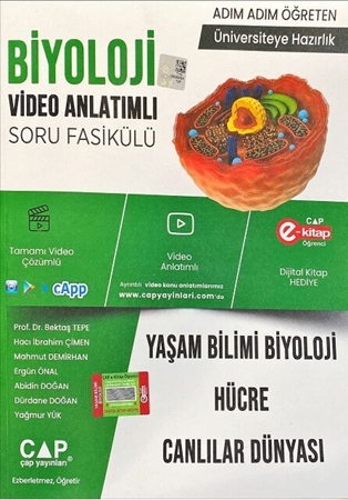 Resim Çap Yayınları TYT AYT Biyoloji Yaşam Biyolojisi Soru Fasikülü