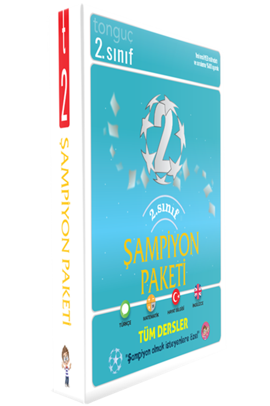 resm 2. Sınıf Tüm Dersler Şampiyon Paketi Tonguç Akademi