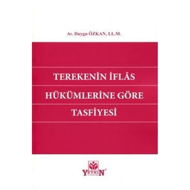 resm Terekenin İflas Hükümlerine Göre Tasfiyesi