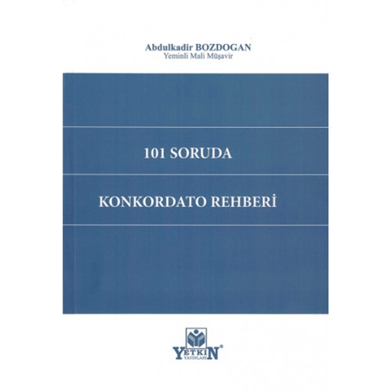 resm 101 Soruda Konkordato Rehberi
