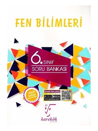 Resim Karekök Yayınları 6. Sınıf Fen Bilimleri Soru Bankası