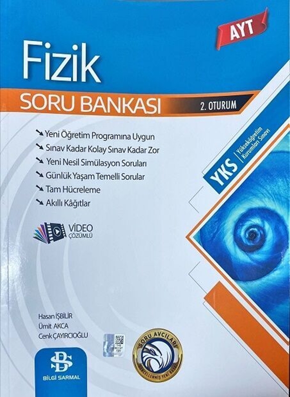 resm Bilgi Sarmal Yayınları AYT Fizik Soru Bankası