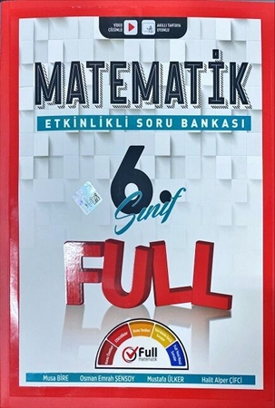 Resim Full Matematik Yayınları 6. Sınıf Matematik Soru Bankası