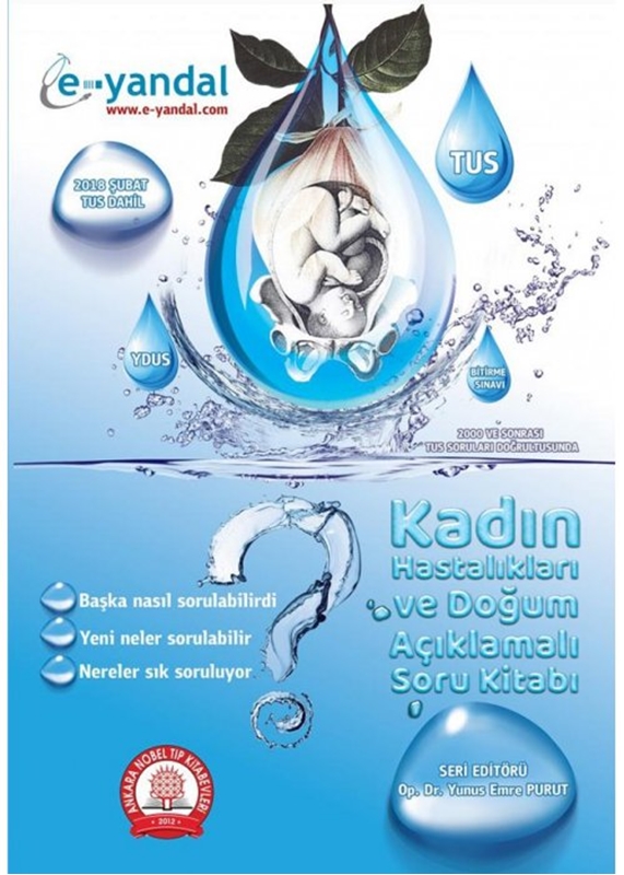 resm Kadın Hastalıkları Ve Doğum Açıklamalı Soru Kitabı TUS YDUS